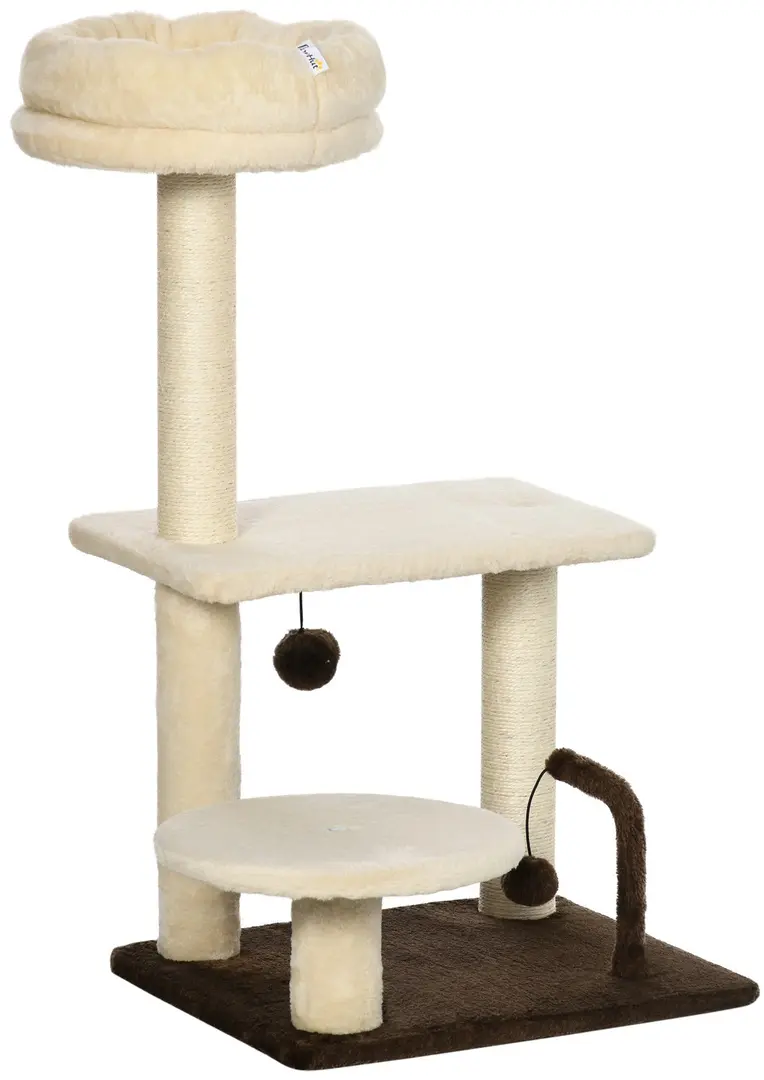 Игровой комплекс для кошек PawHut D30-562V00BG (Beige)