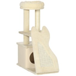 Игровой комплекс для кошек PawHut D30-567V00BG (Beige) Thumb