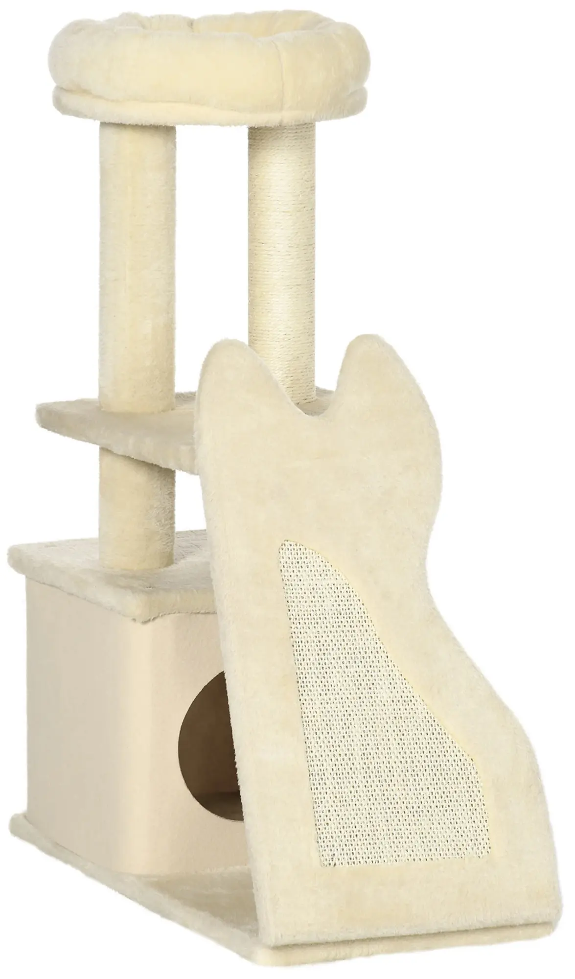 Игровой комплекс для кошек PawHut D30-567V00BG (Beige) - 2