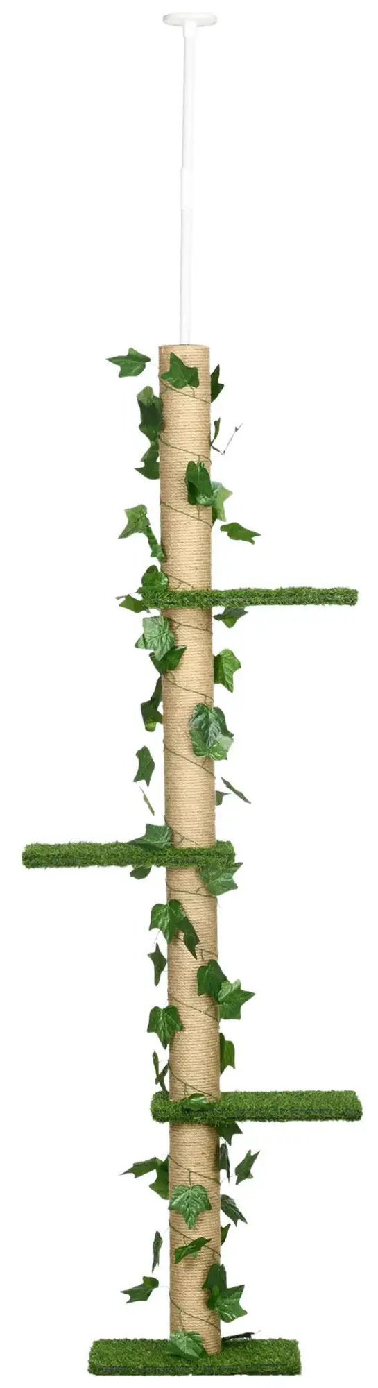 Игровой комплекс для кошек PawHut D30-612V00GN (Green/Natural) - 2