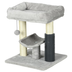 Ansamblu de joaca pentru pisici PawHut D30-714V00GY (Grey) Thumb