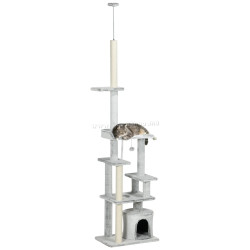 Игровой комплекс для кошек PawHut D30-719V00LG (Light Grey)