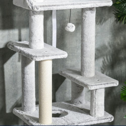 Игровой комплекс для кошек PawHut D30-719V00LG (Light Grey) Thumb