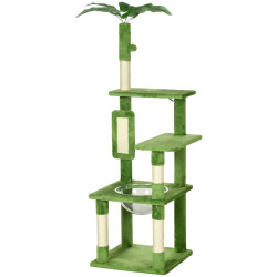 Ansamblu de joaca pentru pisici PawHut D30-734V00GN (Green) Thumb