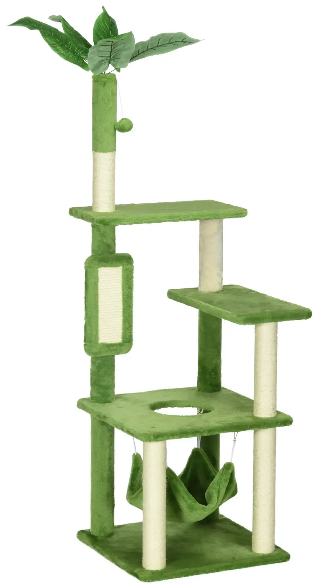 Игровой комплекс для кошек PawHut D30-735V00GN (Green) - 3