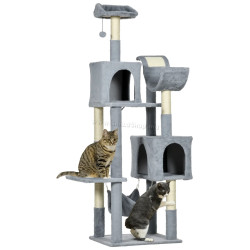 Игровой комплекс для кошек PawHut D30-741V00GY (Grey)