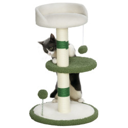 Игровой комплекс для кошек PawHut D30-748V00GN (Green/White)