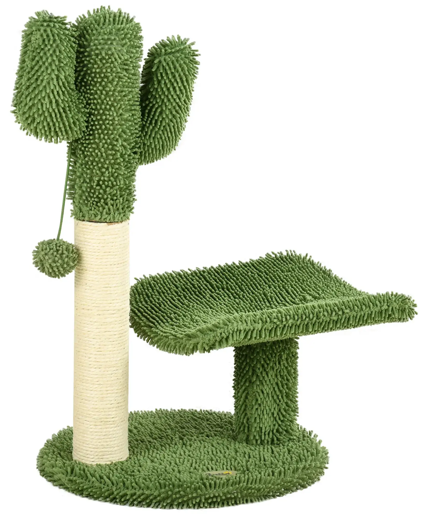 Ansamblu de joaca pentru pisici PawHut D30-761V00GN (Green) - 2