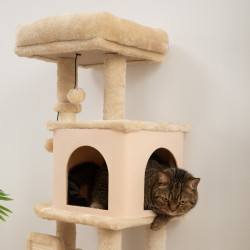 Игровой комплекс для кошек PawHut D30-842V00BG (Beige/Cream) Thumb