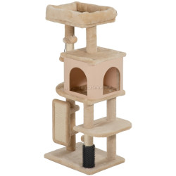 Игровой комплекс для кошек PawHut D30-842V00BG (Beige/Cream)
