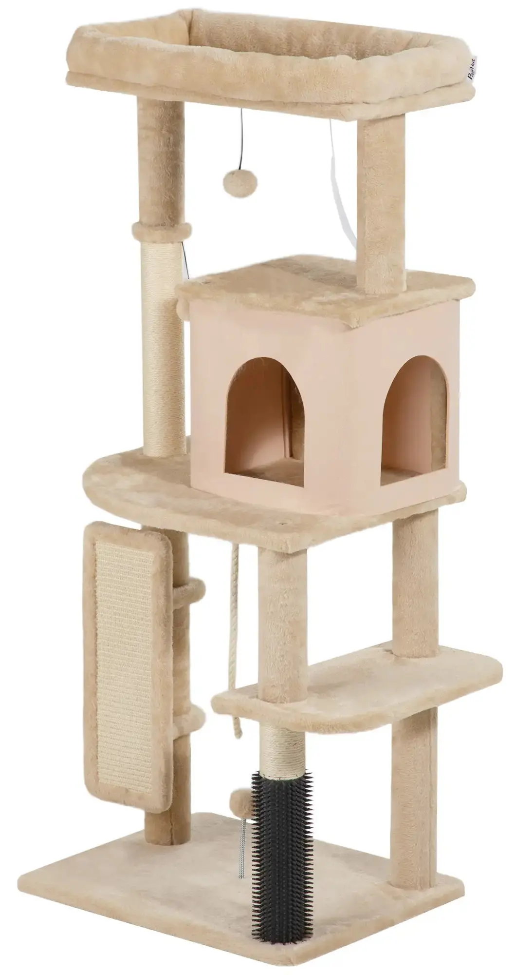 Ansamblu de joaca pentru pisici PawHut D30-842V01BG (Beige) - 2