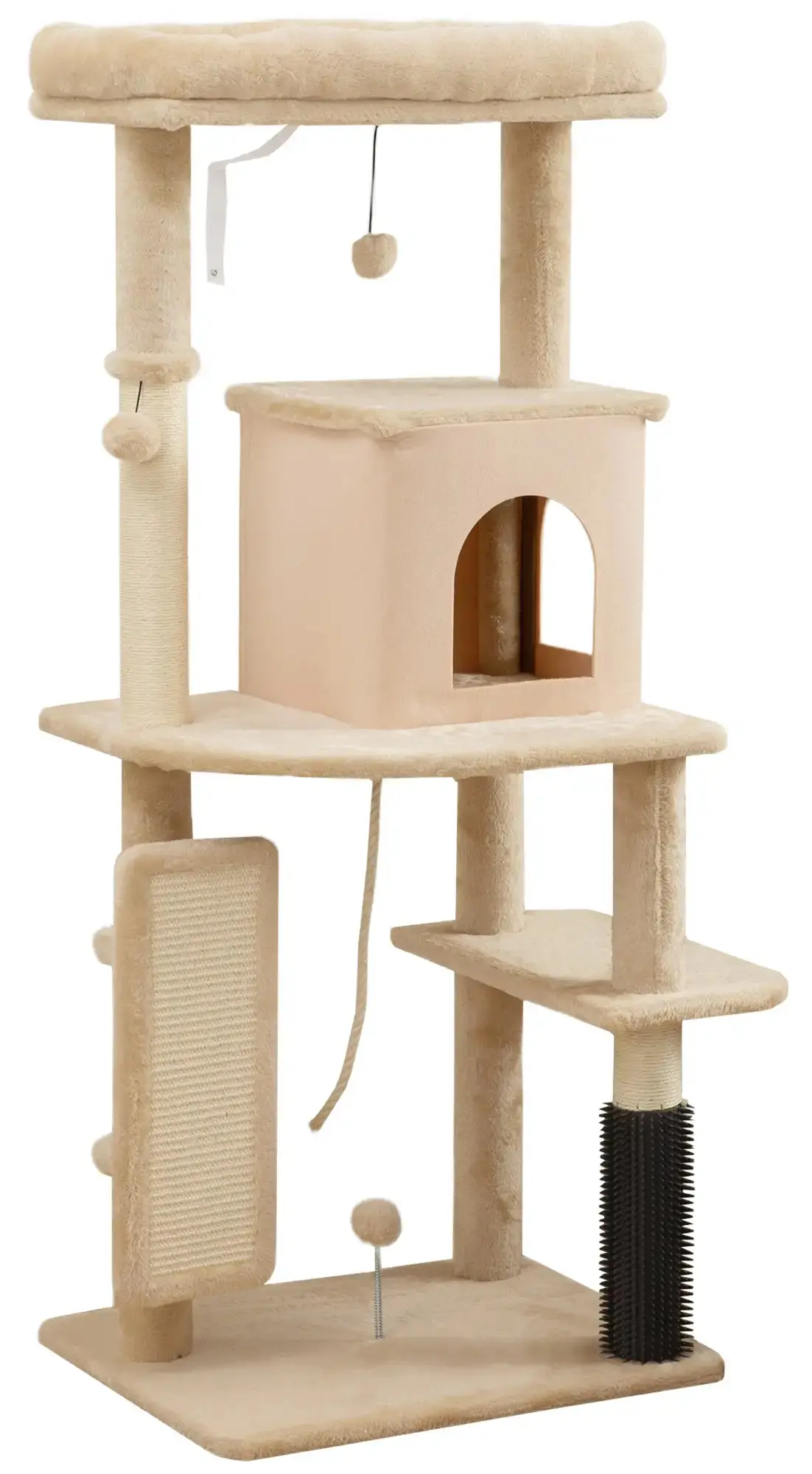 Ansamblu de joaca pentru pisici PawHut D30-842V01BG (Beige) - 3