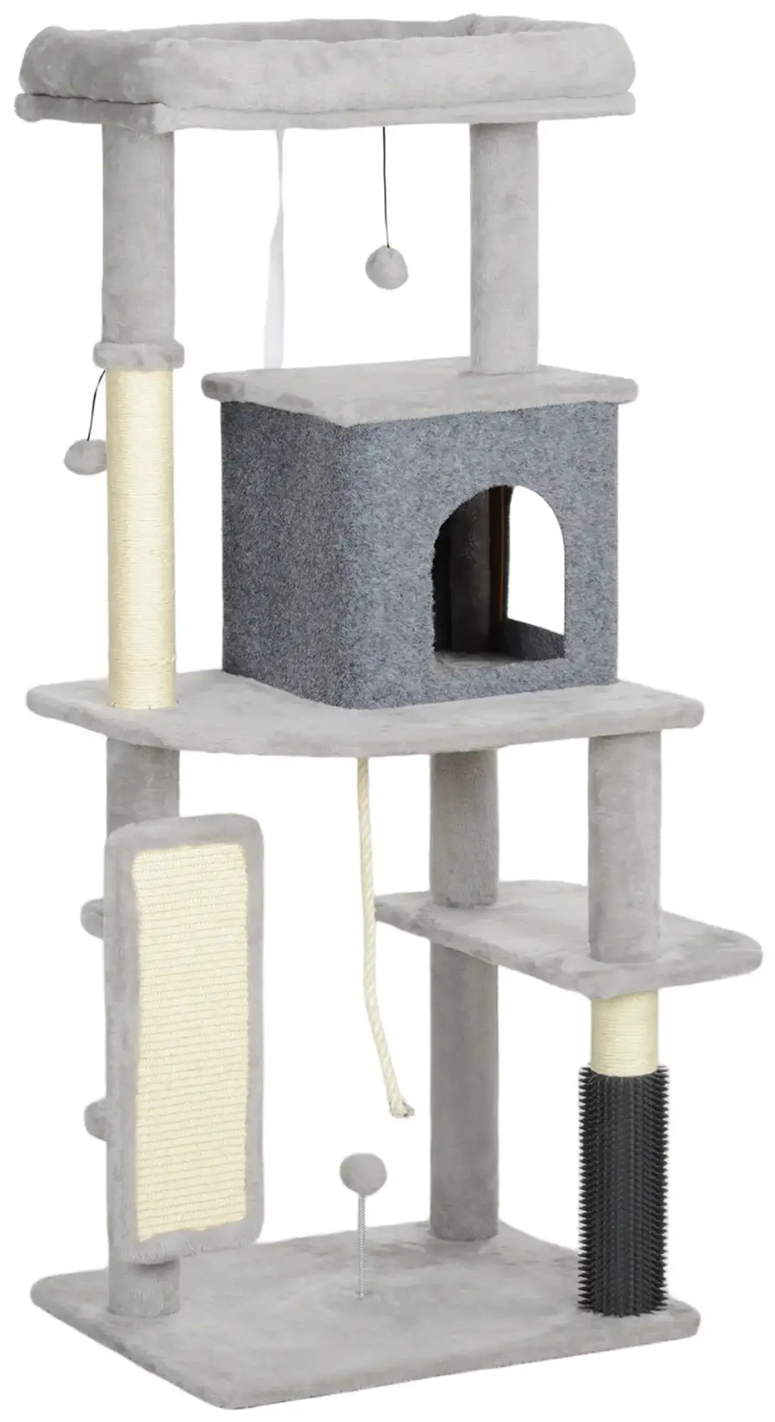 Ansamblu de joaca pentru pisici PawHut D30-842V01LG (Light Grey) - 3