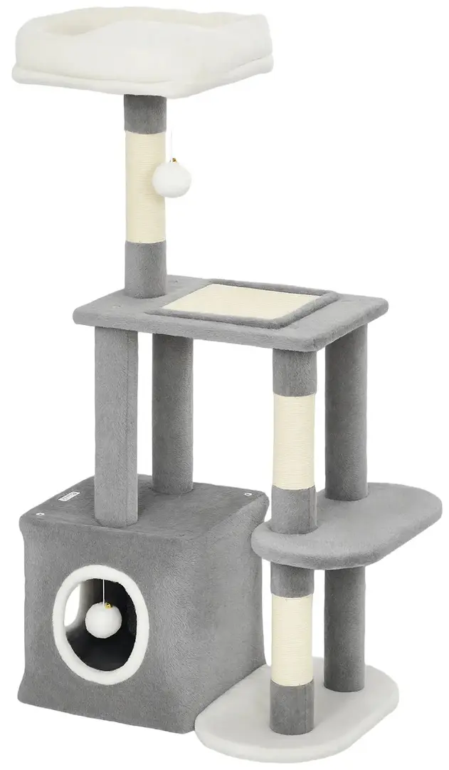 Игровой комплекс для кошек PawHut D30-901V00GY (Grey)