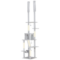 Игровой комплекс для кошек PawHut D30-911V00LG (Light Grey) Thumb