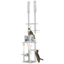 Игровой комплекс для кошек PawHut D30-911V00LG (Light Grey)
