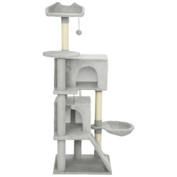 Ansamblu de joaca pentru pisici PawHut D30-920V00LG (Light Grey) Thumb
