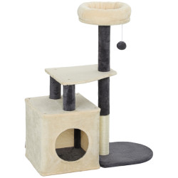 Игровой комплекс для кошек PawHut D30-923V00CW (Cream White/Dark Grey) Thumb