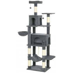 Игровой комплекс для кошек PawHut D30-932V00CG (Dark Grey) Thumb