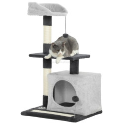 Игровой комплекс для кошек PawHut D30-935V00LG (Light Grey|Black)