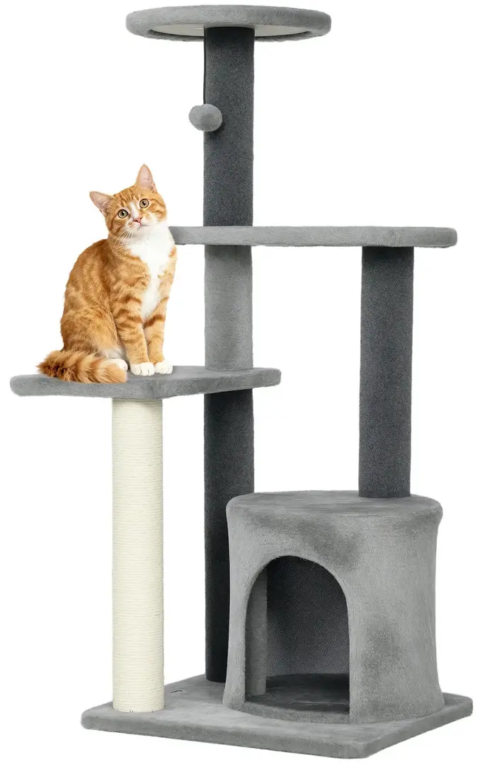 Игровой комплекс для кошек PawHut D30-940V00GY (Grey)