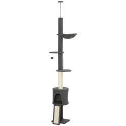 Игровой комплекс для кошек PawHut D30-956V00CG (Dark Grey) Thumb
