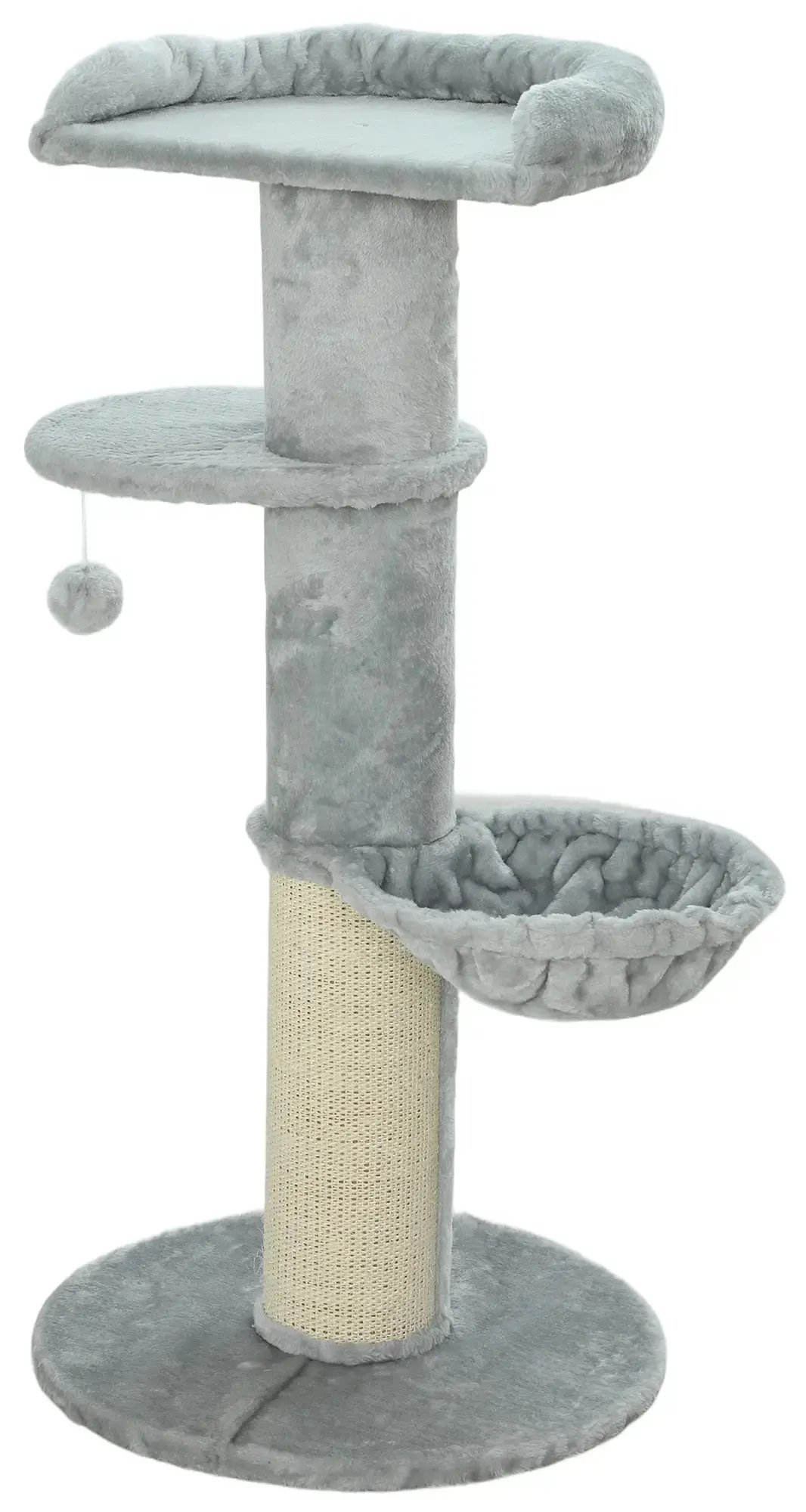 Игровой комплекс для кошек PawHut D30-957V00LG (Light Grey) - 2