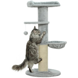 Ansamblu de joaca pentru pisici PawHut D30-957V00LG (Light Grey)