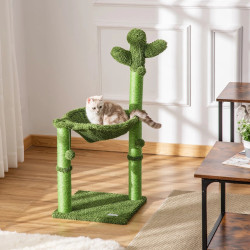Игровой комплекс для кошек PawHut Сactus D30-451 (Green) Thumb