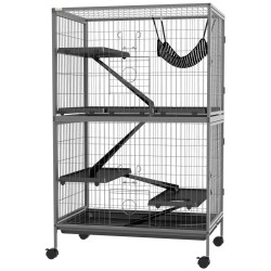 Клетка для грызунов PawHut D51-113V00GY (Grey) Thumb