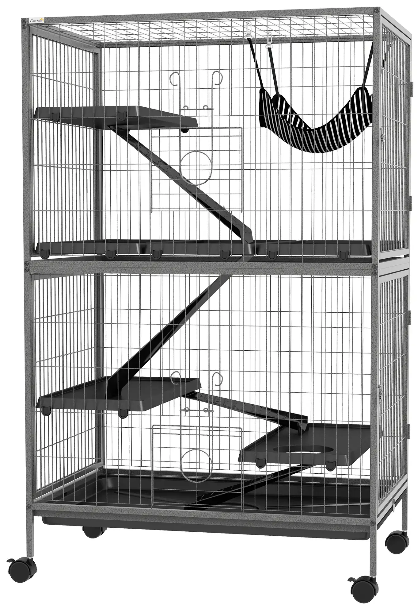 Клетка для грызунов PawHut D51-113V00GY (Grey) - 2