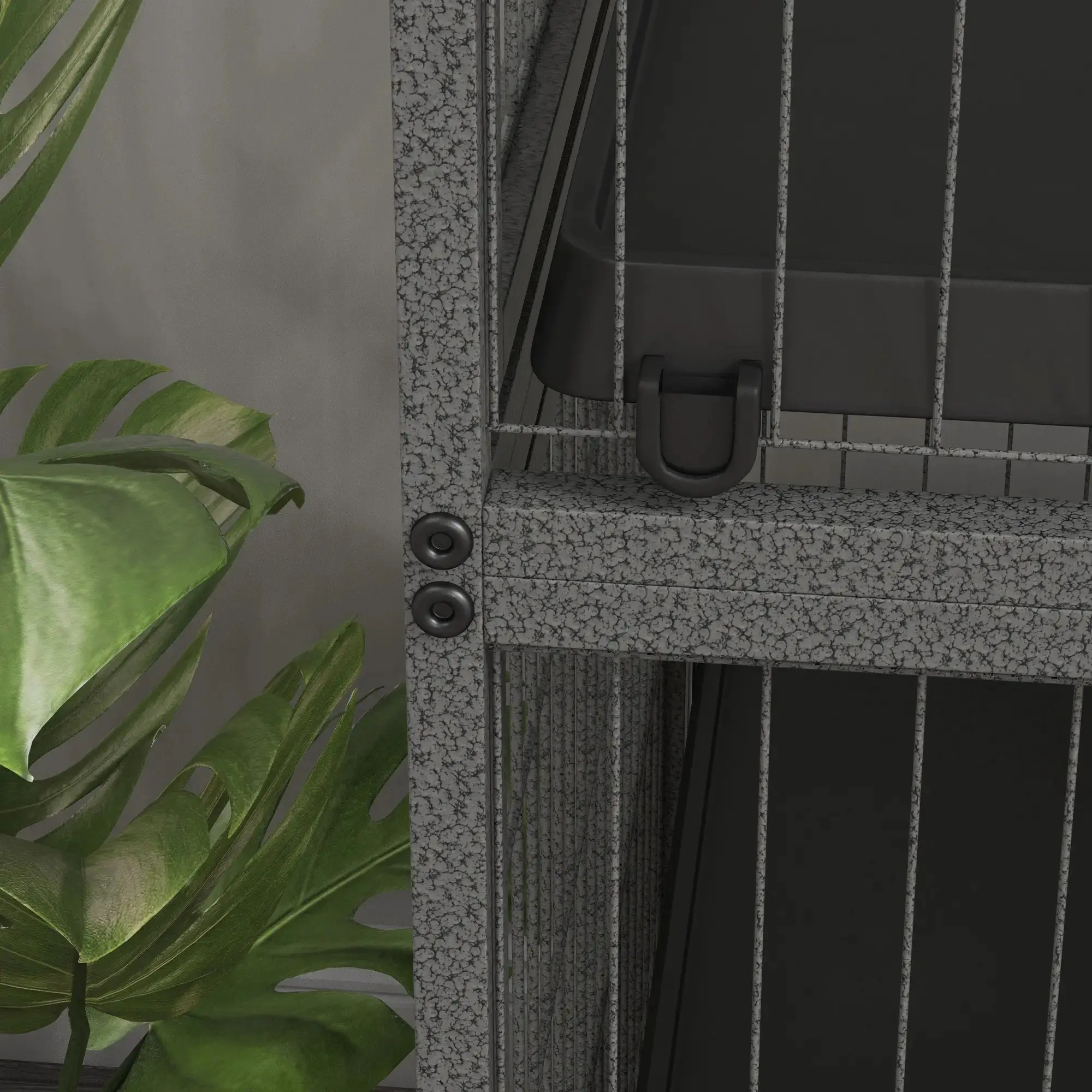 Клетка для грызунов PawHut D51-113V00GY (Grey) - 4