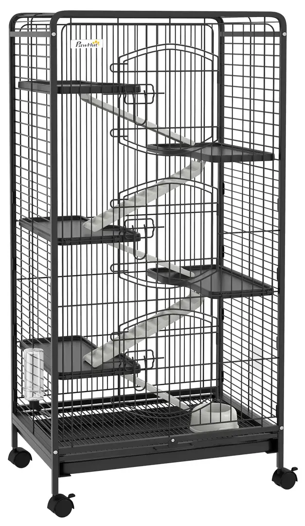 Cusca pentru rozatoare PawHut D51-158V01BK (Black)