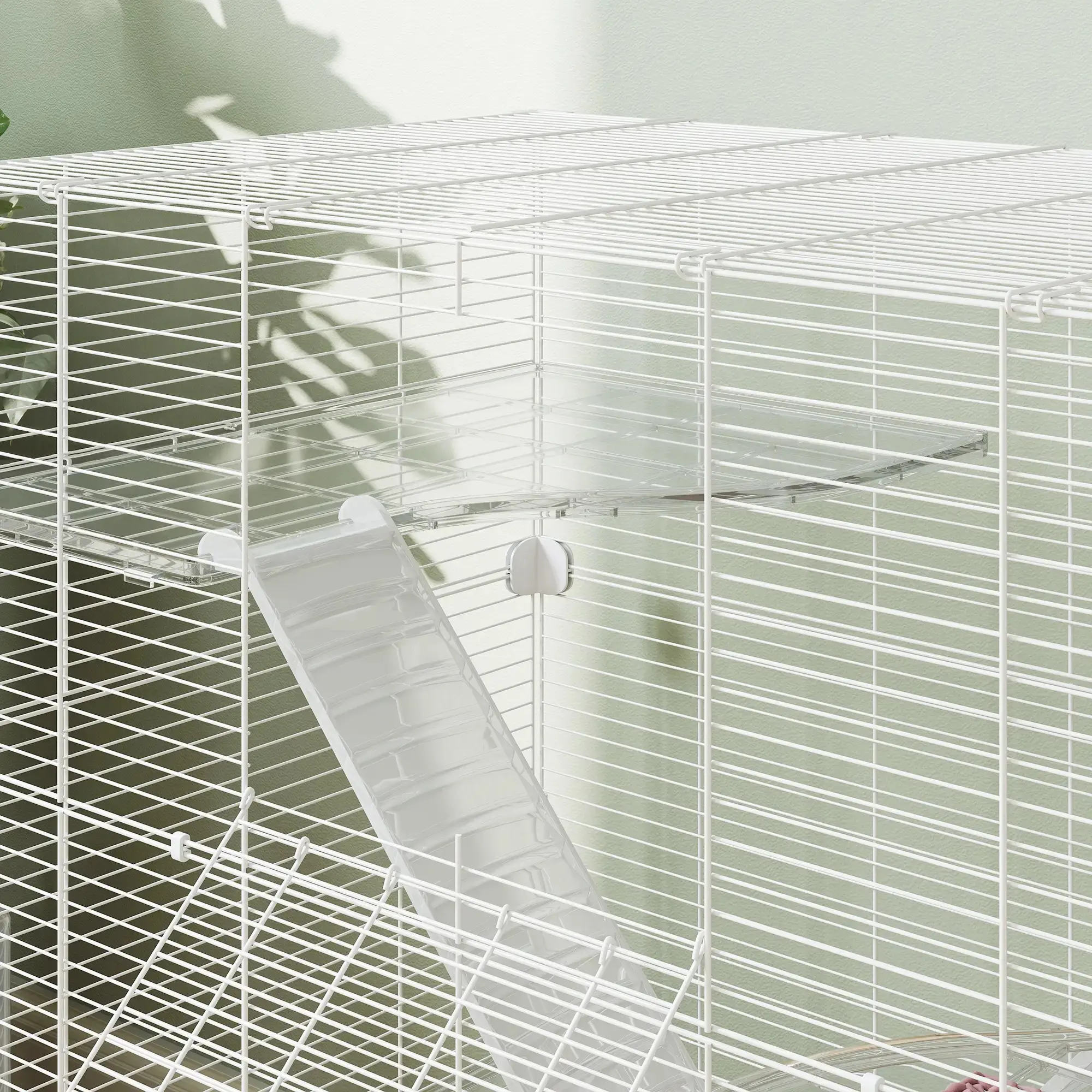 Клетка для грызунов PawHut D51-490V00WT (White) - 7
