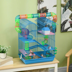 Cusca pentru hamsteri PawHut D51-162 (Blue) Thumb