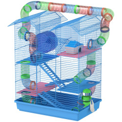 Cusca pentru hamsteri PawHut D51-162 (Blue)