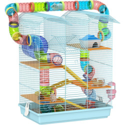 Cusca pentru hamsteri PawHut D51-162V00LB (Blue) Thumb