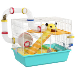 Cusca pentru hamsteri PawHut D51-419V00LB (Light Blue/White)