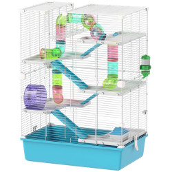 Cusca pentru hamsteri PawHut D51-439V00LB (Light Blue) Thumb