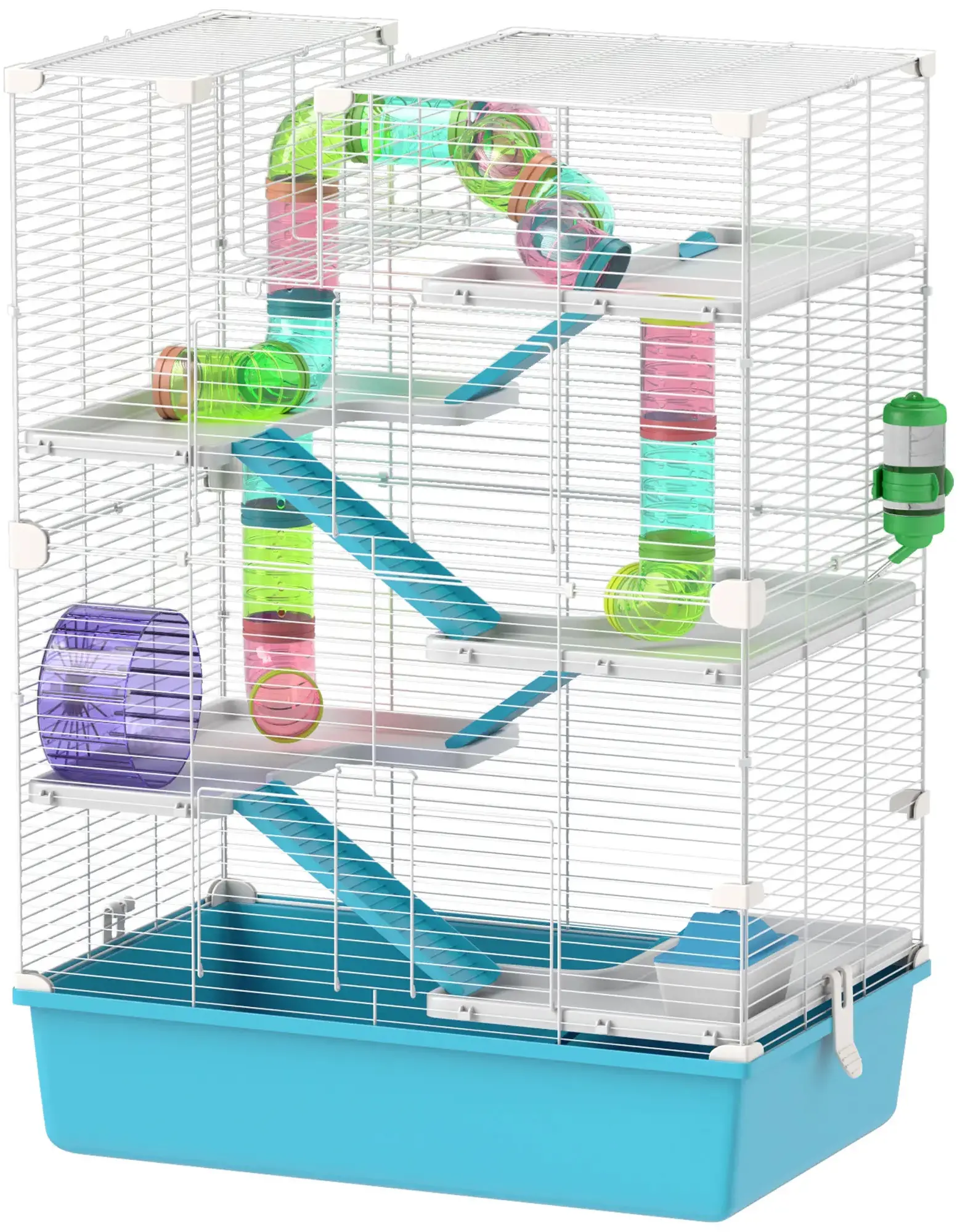 Cusca pentru hamsteri PawHut D51-439V00LB (Light Blue) - 2
