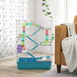 Cusca pentru hamsteri PawHut D51-439V00LB (Light Blue) Thumb