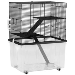 Клетка для хомяков PawHut D51-474V00BK (Black) Thumb