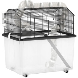 Cusca pentru hamsteri PawHut D51-475V00BK (Black) Thumb