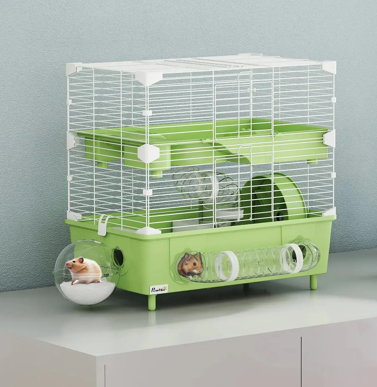 Клетка для хомяков PawHut D51-482V00GN (Green) - 6