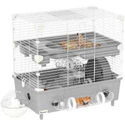Cusca pentru hamsteri PawHut D51-482V00GY (Grey) Thumb