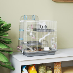 Cusca pentru hamsteri PawHut D51-524V00GY (Grey) Thumb