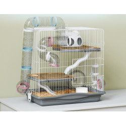 Cusca pentru hamsteri PawHut D51-524V00GY (Grey) Thumb