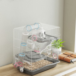 Cusca pentru hamsteri PawHut D51-524V00GY (Grey) Thumb