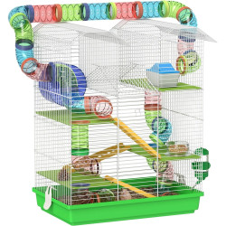 Cusca pentru hamsteri PawHut D51-526V00GY (Green) Thumb