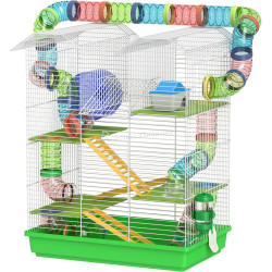Cusca pentru hamsteri PawHut D51-526V00GY (Green)